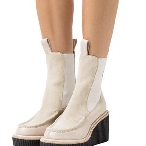 Rag & Bone Sloane Chelsea  Boot- Beige Paloma